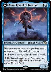 Rona, Herald of Invasion // Rona, Tolarian Obliterator [March of the Machine] | Gate City Games LLC