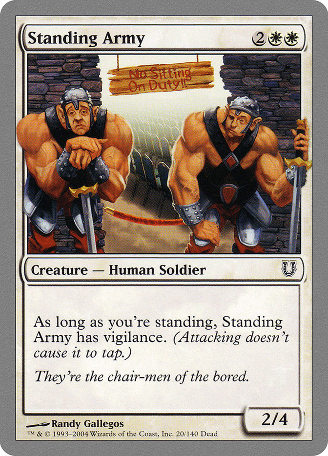 Standing Army [Unhinged] | Gate City Games LLC