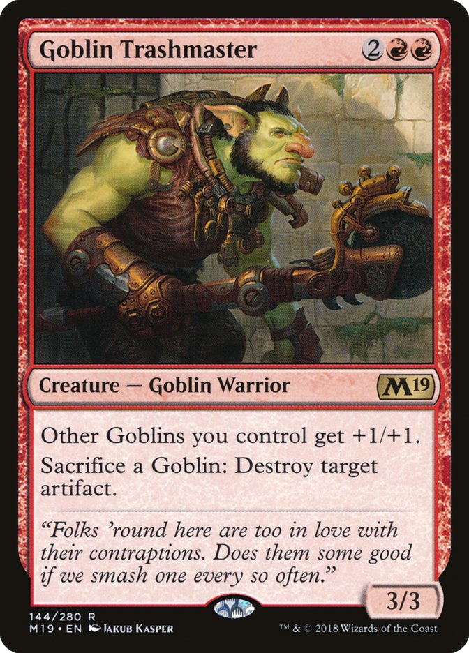 Goblin Trashmaster [Core Set 2019] | Gate City Games LLC