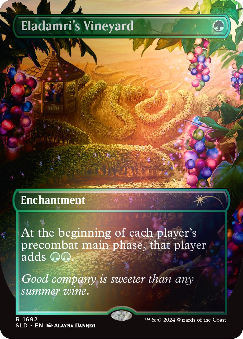 Eladamri's Vineyard (Rainbow Foil) [Secret Lair: Sheldon's Spellbook] | Gate City Games LLC