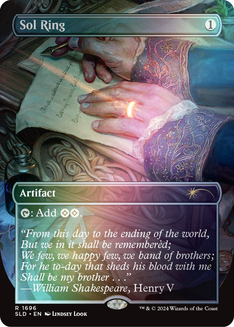 Sol Ring (1696) (Rainbow Foil) [Secret Lair: Sheldon's Spellbook] | Gate City Games LLC