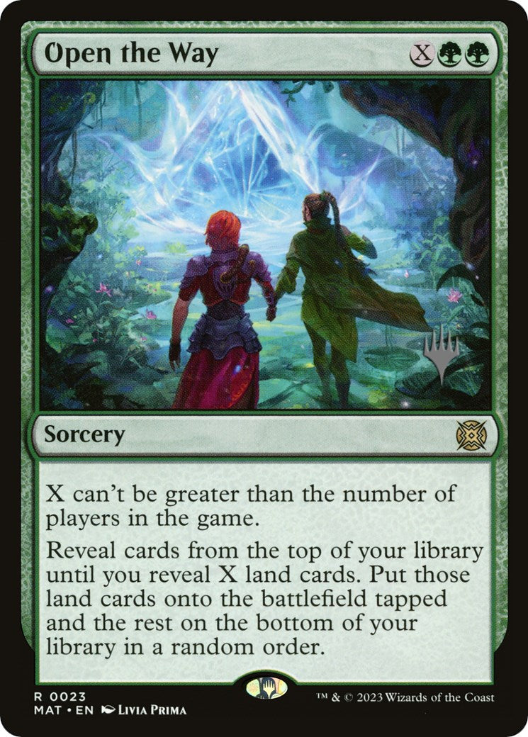 Open the Way (Promo Pack) [March of the Machine Promos] | Gate City Games LLC