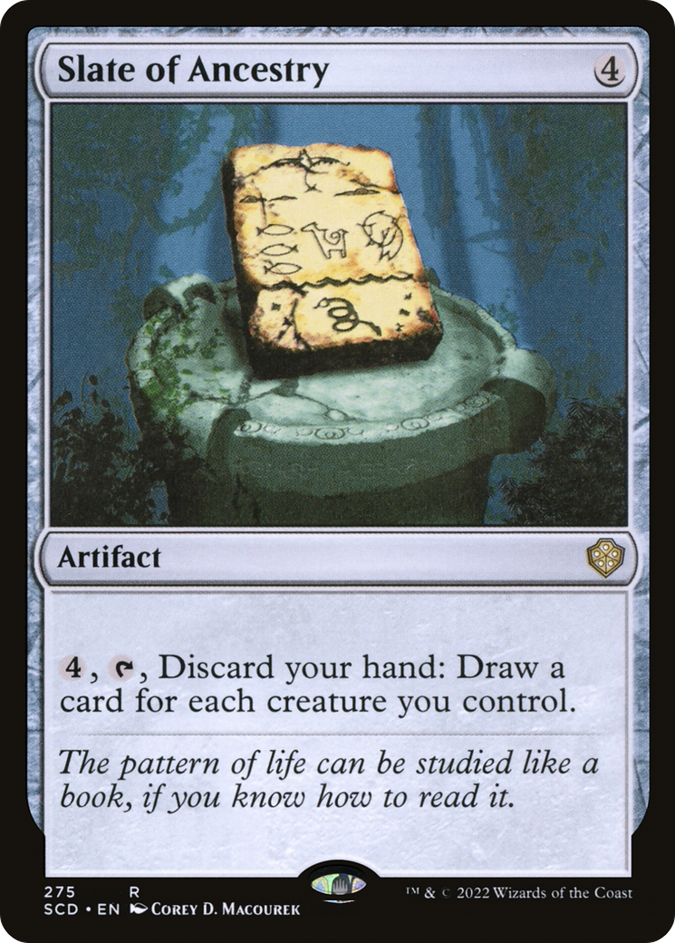 Slate of Ancestry [Starter Commander Decks] | Gate City Games LLC