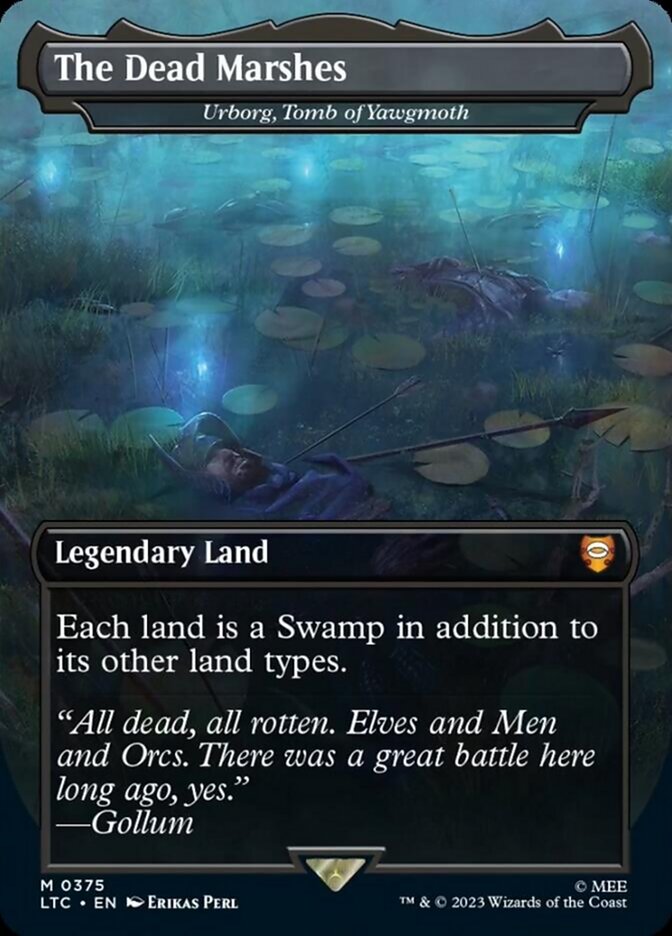 The Dead Marshes - Urborg, Tomb of Yawgmoth [The Lord of the Rings: Tales of Middle-Earth Commander] | Gate City Games LLC