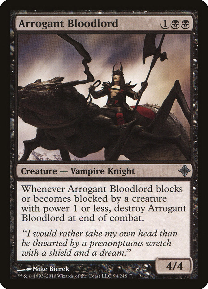 Arrogant Bloodlord [Rise of the Eldrazi] | Gate City Games LLC