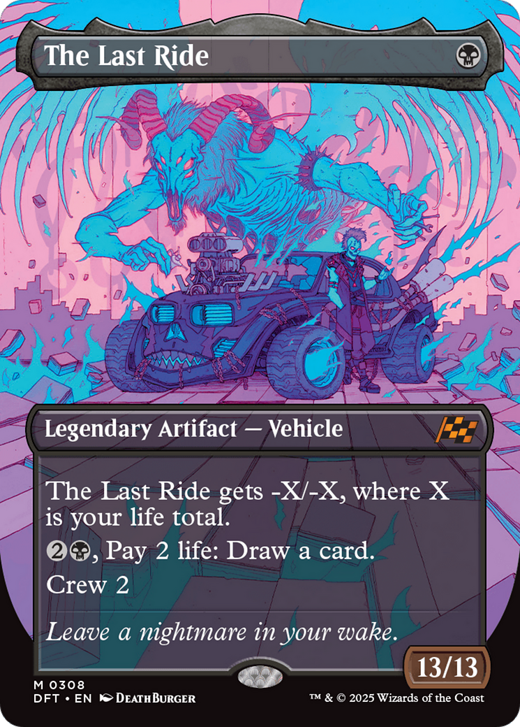 The Last Ride (Borderless) [Aetherdrift] | Gate City Games LLC