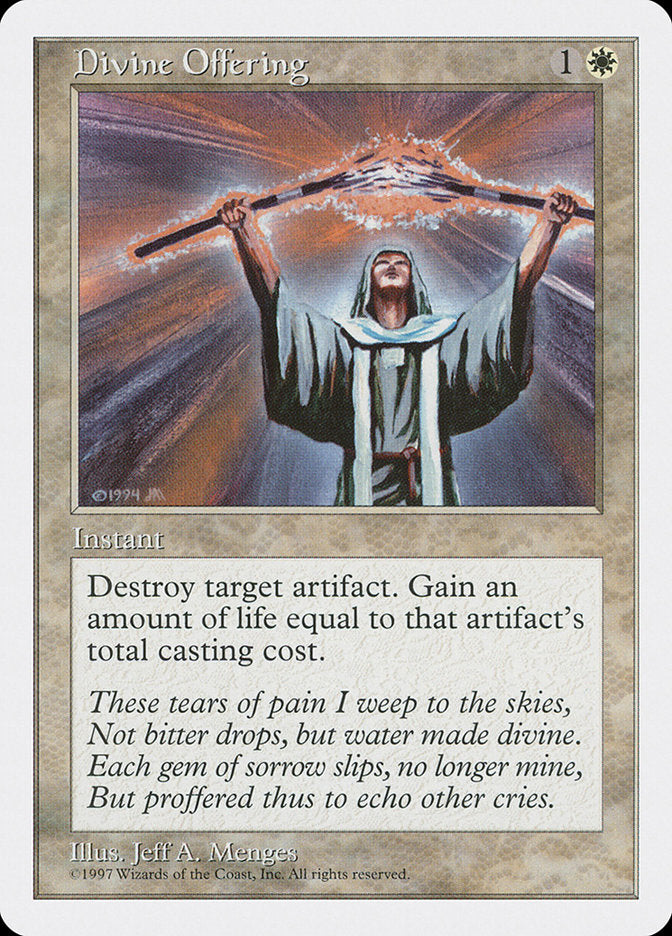 Divine Offering [Fifth Edition] | Gate City Games LLC