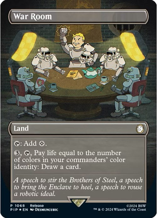 War Room (Borderless) [Fallout Promos] | Gate City Games LLC