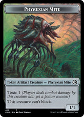 Phyrexian Mite (012) // Phyrexian Beast Double-Sided Token [Phyrexia: All Will Be One Tokens] | Gate City Games LLC