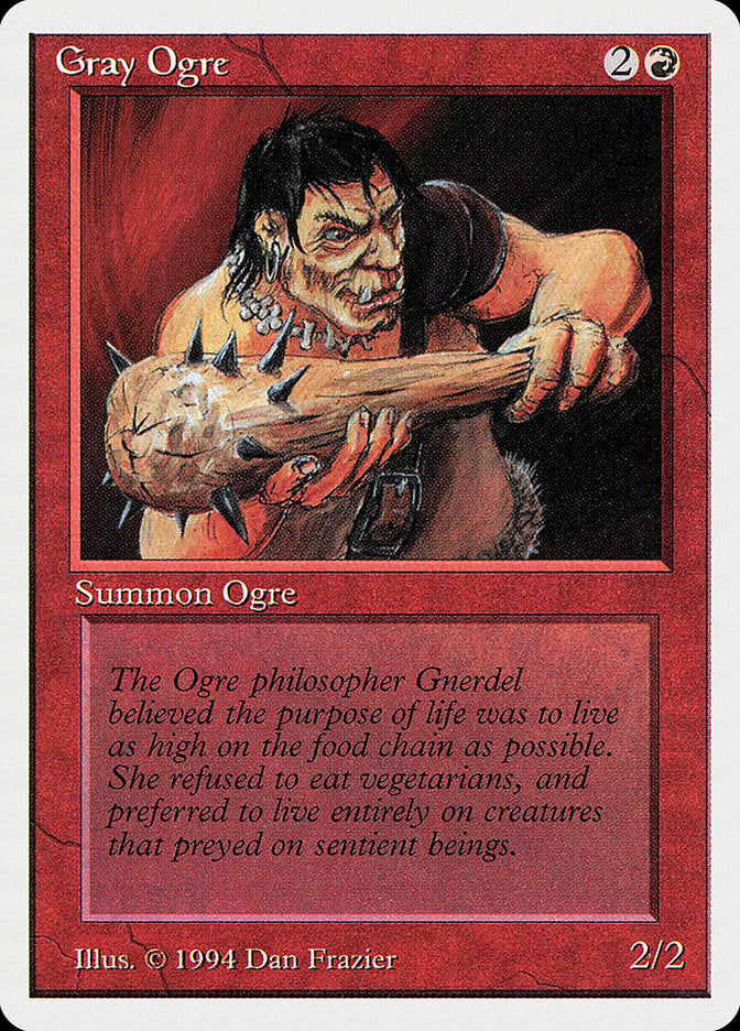 Gray Ogre [Summer Magic / Edgar] | Gate City Games LLC