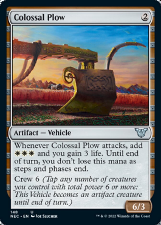 Colossal Plow [Kamigawa: Neon Dynasty Commander] | Gate City Games LLC