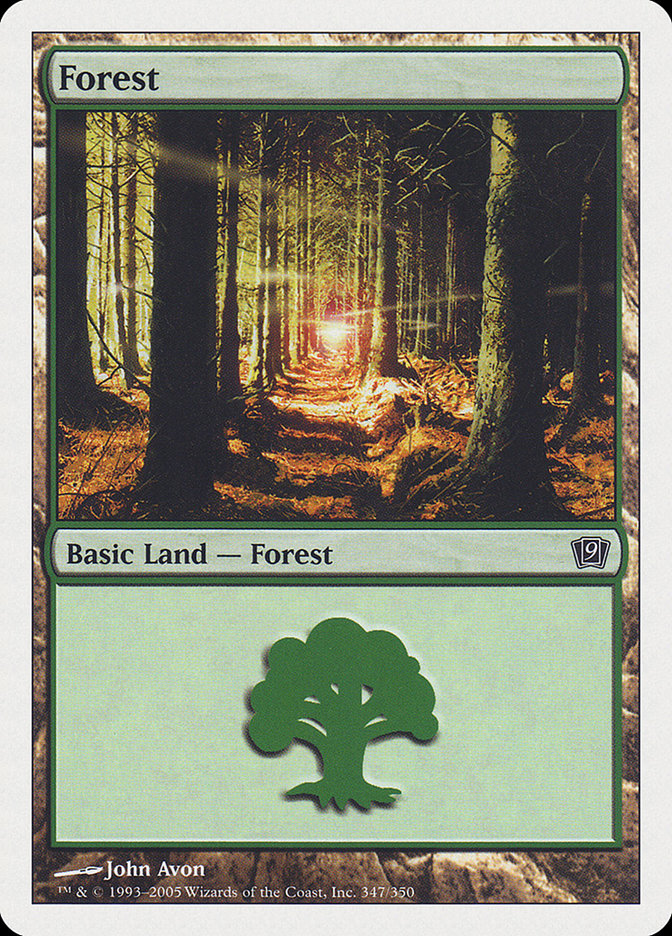 Forest (347) [Ninth Edition] | Gate City Games LLC