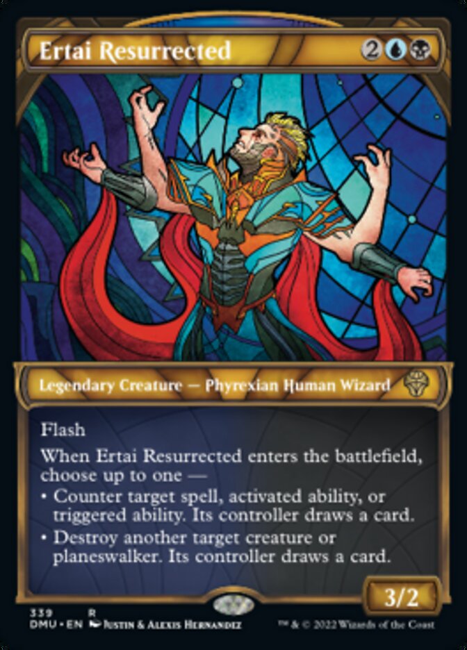 Ertai Resurrected (Showcase Textured) [Dominaria United] | Gate City Games LLC