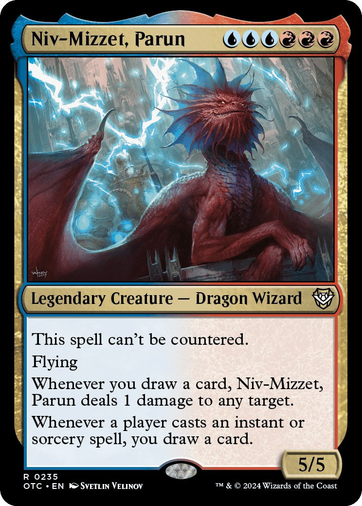 Niv-Mizzet, Parun [Outlaws of Thunder Junction Commander] | Gate City Games LLC