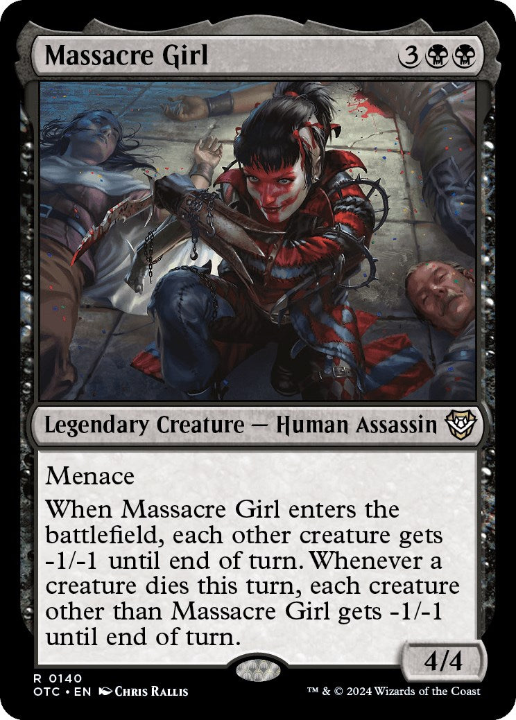 Massacre Girl [Outlaws of Thunder Junction Commander] | Gate City Games LLC