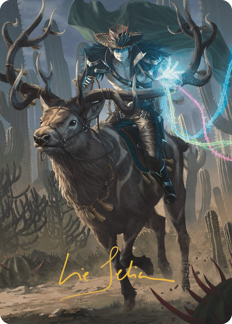 Oko, the Ringleader Art Card (54/54) (Gold-Stamped Signature) [Outlaws of Thunder Junction Art Series] | Gate City Games LLC