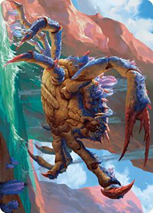 Canyon Crab Art Card [Outlaws of Thunder Junction Art Series] | Gate City Games LLC