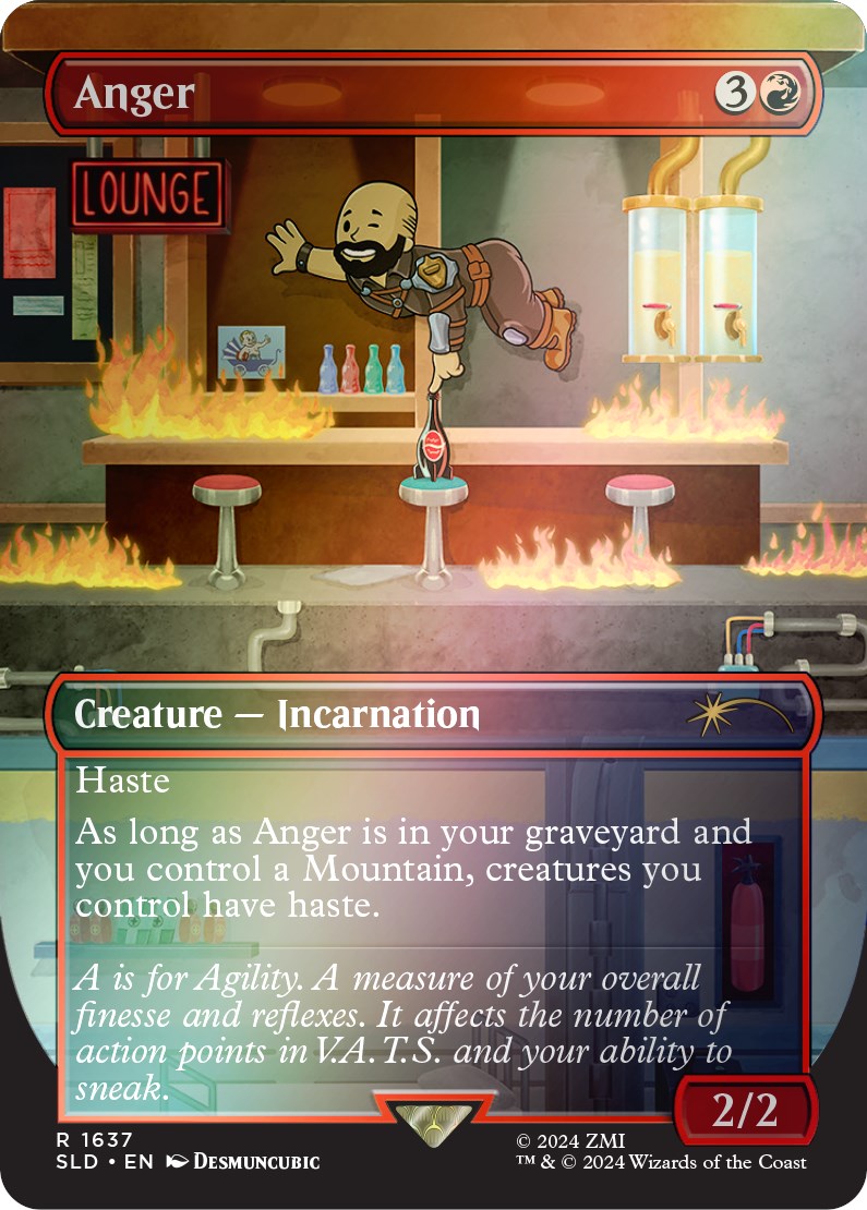 Anger (Rainbow Foil) [Secret Lair Drop Series] | Gate City Games LLC