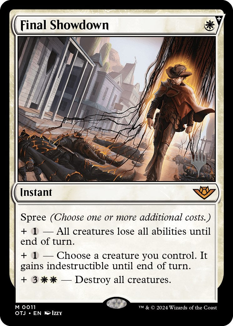 Final Showdown (Promo Pack) [Outlaws of Thunder Junction Promos] | Gate City Games LLC