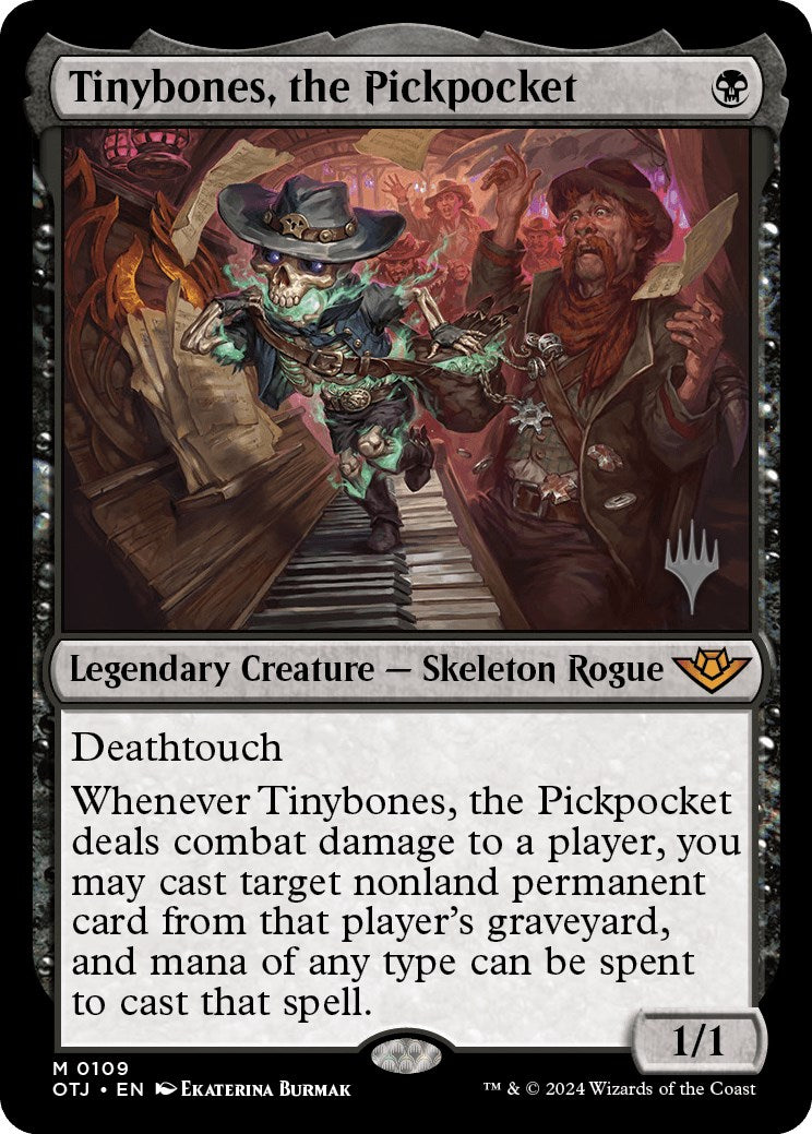 Tinybones, the Pickpocket (Promo Pack) [Outlaws of Thunder Junction Promos] | Gate City Games LLC