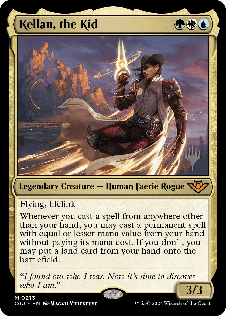 Kellan, the Kid (Promo Pack) [Outlaws of Thunder Junction Promos] | Gate City Games LLC