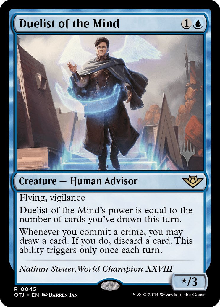Duelist of the Mind (Promo Pack) [Outlaws of Thunder Junction Promos] | Gate City Games LLC