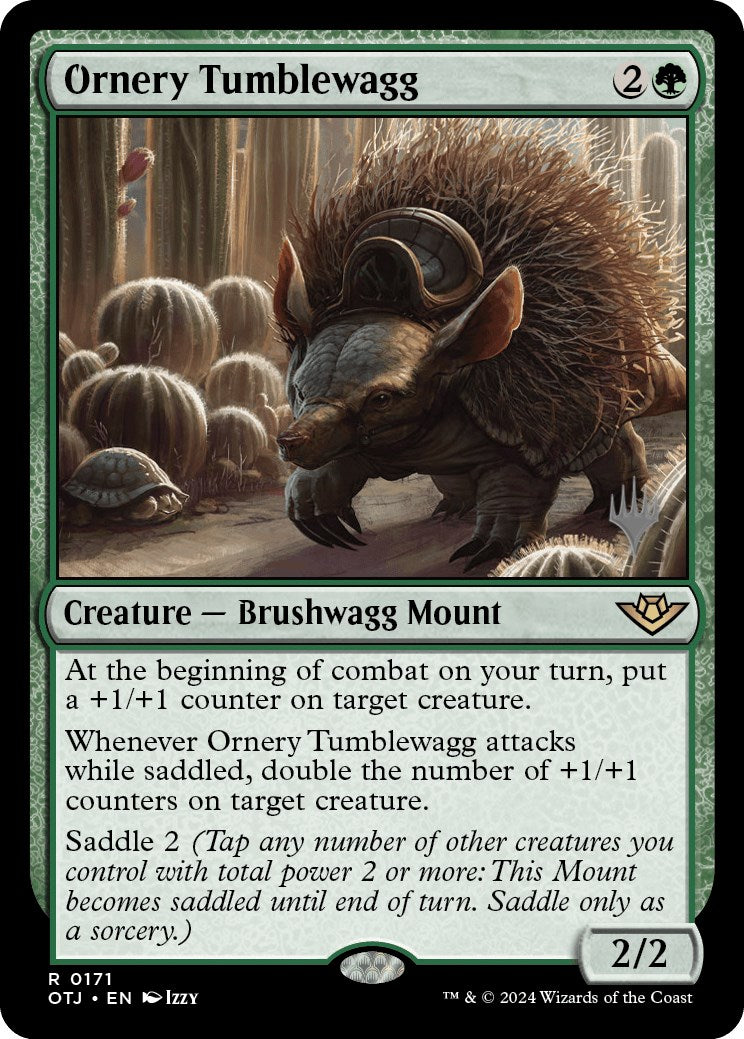 Ornery Tumblewagg (Promo Pack) [Outlaws of Thunder Junction Promos] | Gate City Games LLC