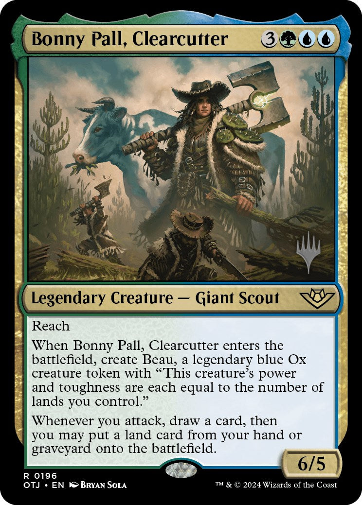 Bonny Pall, Clearcutter (Promo Pack) [Outlaws of Thunder Junction Promos] | Gate City Games LLC