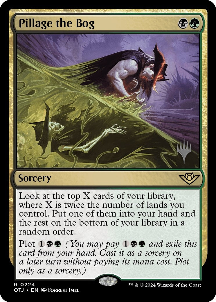 Pillage the Bog (Promo Pack) [Outlaws of Thunder Junction Promos] | Gate City Games LLC