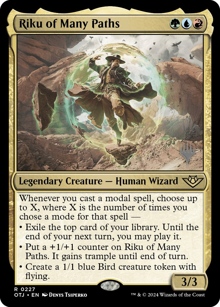 Riku of Many Paths (Promo Pack) [Outlaws of Thunder Junction Promos] | Gate City Games LLC