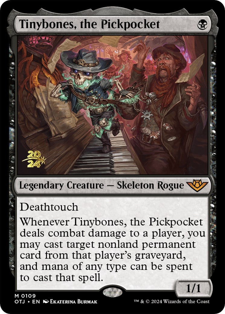 Tinybones, the Pickpocket [Outlaws of Thunder Junction Prerelease Promos] | Gate City Games LLC