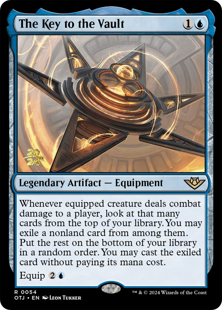 The Key to the Vault [Outlaws of Thunder Junction Prerelease Promos] | Gate City Games LLC