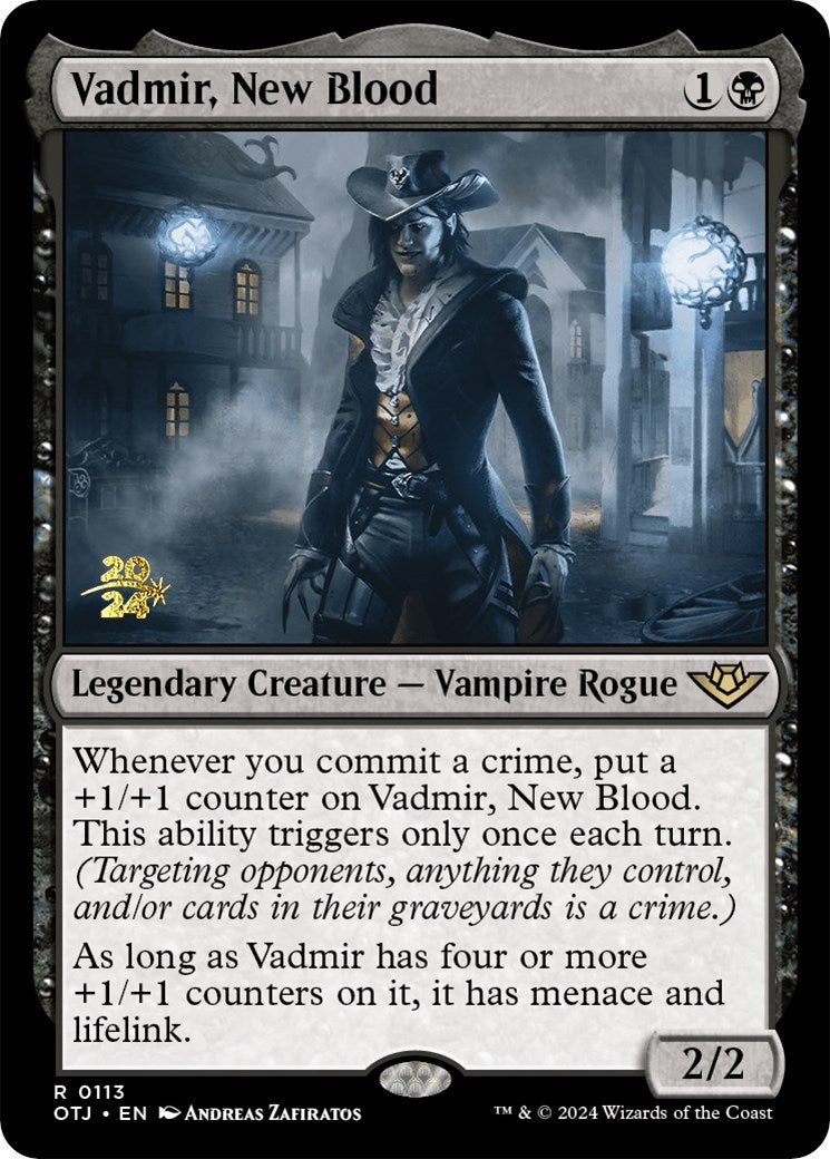 Vadmir, New Blood [Outlaws of Thunder Junction Prerelease Promos] | Gate City Games LLC