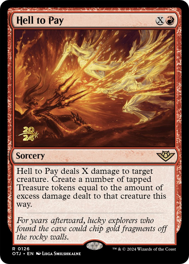 Hell to Pay [Outlaws of Thunder Junction Prerelease Promos] | Gate City Games LLC