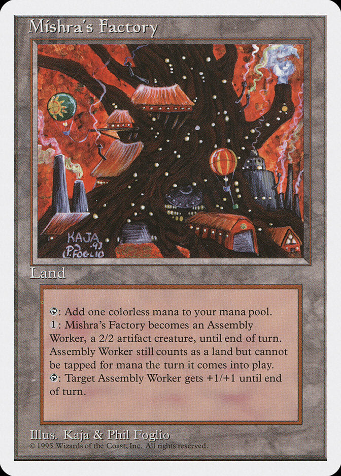 Mishra's Factory [Fourth Edition] | Gate City Games LLC