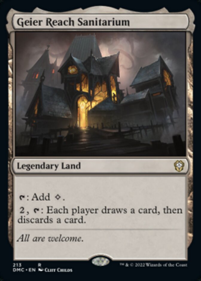 Geier Reach Sanitarium [Dominaria United Commander] | Gate City Games LLC