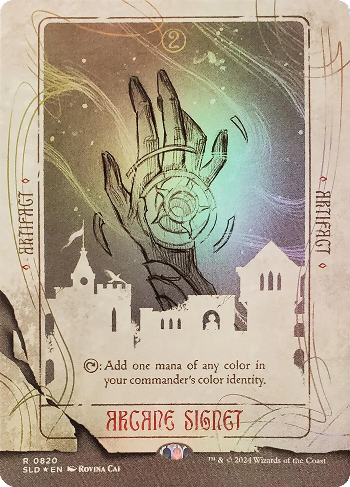 Arcane Signet (0820) (Rainbow Foil) [Secret Lair Drop Series] | Gate City Games LLC