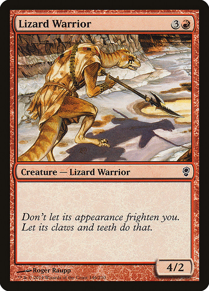 Lizard Warrior [Conspiracy] | Gate City Games LLC