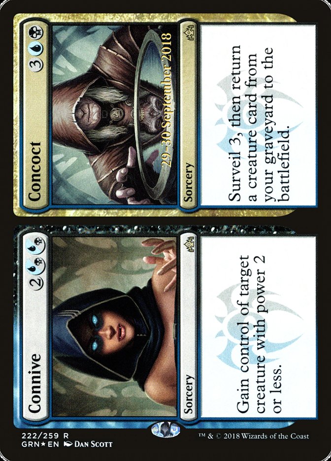 Connive // Concoct [Guilds of Ravnica Prerelease Promos] | Gate City Games LLC
