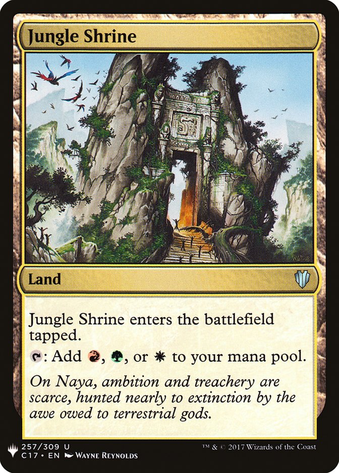 Jungle Shrine [Mystery Booster] | Gate City Games LLC