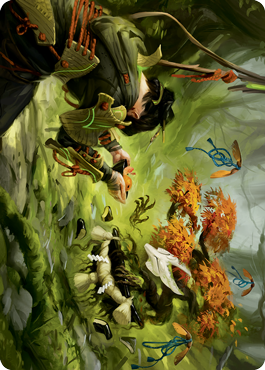 Commune with Spirits Art Card [Kamigawa: Neon Dynasty Art Series] | Gate City Games LLC