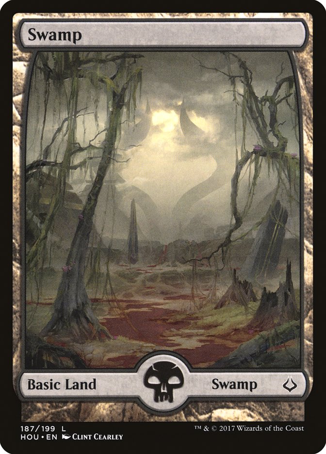 Swamp (187) [Hour of Devastation] | Gate City Games LLC