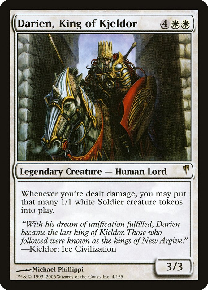 Darien, King of Kjeldor [Coldsnap] | Gate City Games LLC