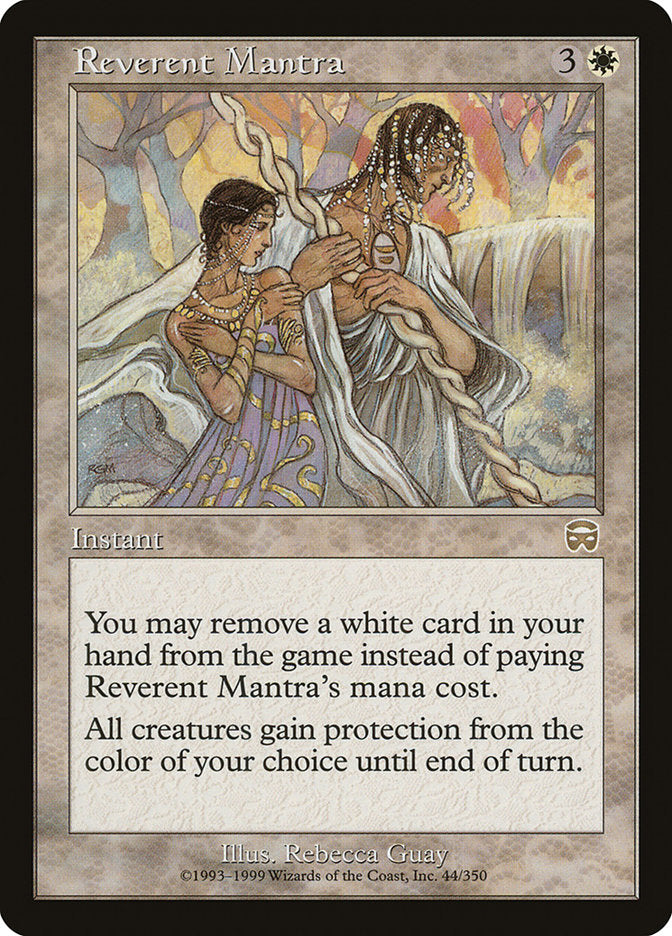 Reverent Mantra [Mercadian Masques] | Gate City Games LLC