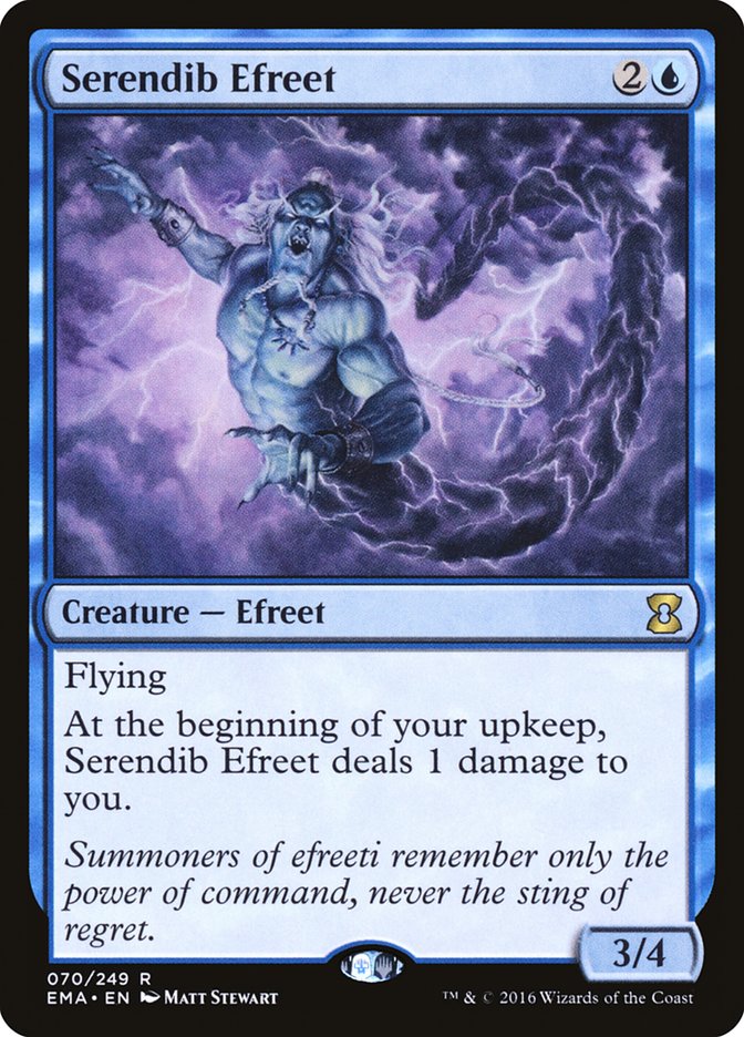 Serendib Efreet [Eternal Masters] | Gate City Games LLC