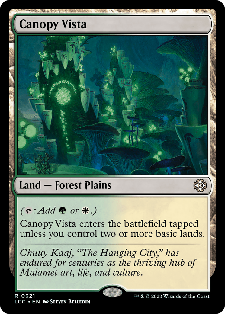 Canopy Vista [The Lost Caverns of Ixalan Commander] | Gate City Games LLC