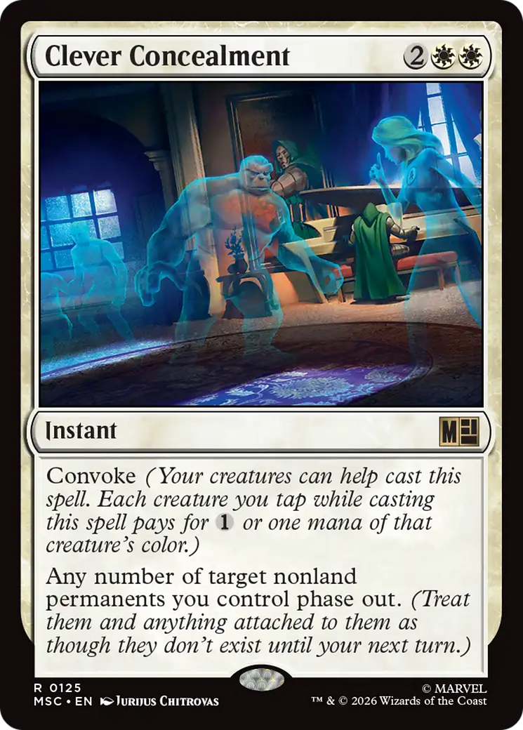 Clever Concealment [Marvel Super Heroes Commander] | Gate City Games LLC