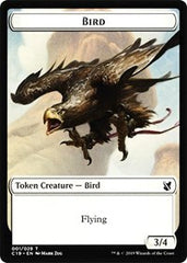 Bird (001) // Sculpture Double-Sided Token [Commander 2019 Tokens] | Gate City Games LLC