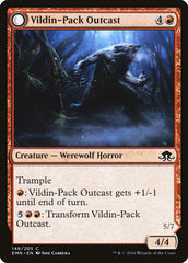 Vildin-Pack Outcast // Dronepack Kindred [Eldritch Moon] | Gate City Games LLC