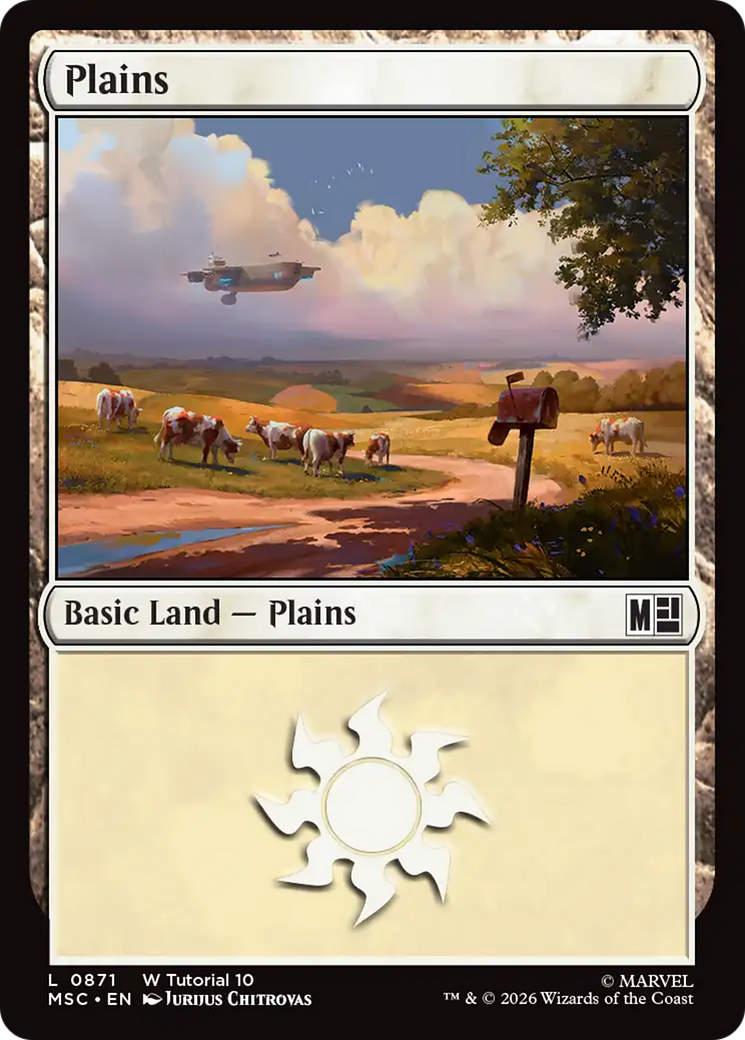 Plains (0871) [Marvel Super Heroes Commander] | Gate City Games LLC